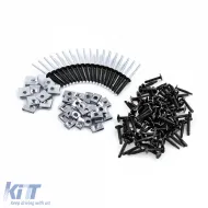 Kit de carrosserie performance avant arrière noir brillant adapté pour BMW X5 E70 07-10-image-6207419