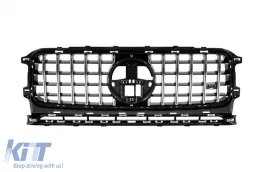 Kit de carrosserie tuning type G800 B design adapté pour Mercedes G-Class W464 2019-2023 avec éléments chromés, design 2025-image-6139696