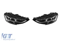 Kit de carrosserie tuning type Horch adapté pour Audi A8 D5 2017-2022 à S8 D5PA après 2023 avec des éléments noirs-image-6139672