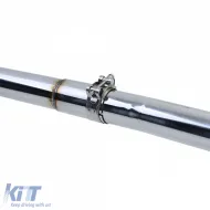 Kit de conversión de doble salida de 4 tubos para tubo de escape adecuado para BMW Serie 3 E90 E91 323 325 328 330-image-6193642