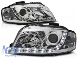 image-51-Kit de faros de tuning con luces LED adecuado para Audi A3 8P 05.2003-03.2008 3D/5D, izquierdo y derecho