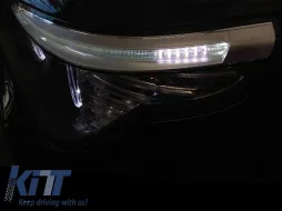 Kit de faros de tuning con ojos de ángel LED adecuado para BMW E60/E61 2003-2007, izquierdo y derecho-image-6152473