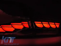 Kit de feux arrière à LED adapté pour BMW Série 4 F32 coupé, F33 cabriolet, F36 Gran Coupé 2013-2021, M4 F82, F83 2014-2021, base fumée, gauche et droite-image-6151892