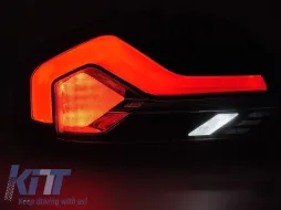 Kit de feux arrière à LED adapté pour BMW Série 2 F22 Coupé, F23 Cabriolet 2013-2021, M2 F87 2016-2021, avec base fumée rouge, gauche et droite-image-6151913