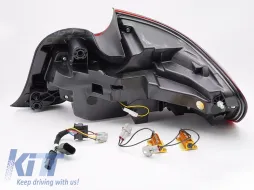 Kit de feux arrière à LED adapté pour BMW Série 2 F22 Coupé, F23 Cabriolet 2013-2021, M2 F87 2016-2021, avec base fumée rouge, gauche et droite-image-6151914