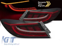 Kit de feux arrière à LED adapté pour Toyota GR86 après 2021, base rouge, gauche et droite-image-6237943
