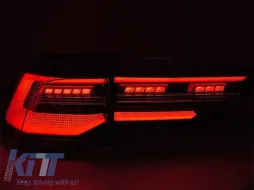 Kit de feux arrière à LED adapté pour Volkswagen Golf VIII 2019-2024 hatchback, avec base fumée, gauche et droite-image-6238256