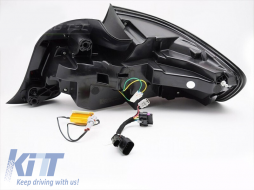 Kit de feux arrière LED adapté pour BMW Série 2 F22 Coupé, F23 Cabriolet 2013-2021, M2 F87 2016-2021, avec base rouge, gauche et droite-image-6151857
