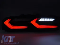 Kit de feux arrière LED tuning adapté pour Chevrolet Camaro 2019-2023, avec clignotant dynamique, base noir-rouge, gauche et droite-image-6151977