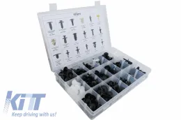 image-1-Kit de fixations en plastique Auto Clips 425 pièces