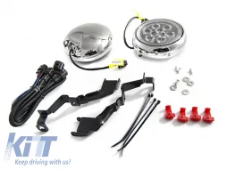 image-31-Kit de luces antiniebla LED adecuado para parrilla Mini Cooper todas las versiones cromo, izquierda + derecha
