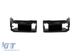 Kit de parachoques delantero A Design tipo G63 con bullbar lacado en negro adecuado para Mercedes G-Class W464 después de 2018 con PDC, parrilla, molduras de faros, aletas ensanchadas-image-6150563
