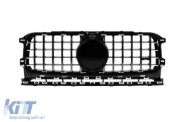 Kit de pare-chocs avant en chrome type W465 adapté pour Mercedes G-Class W464 après 2018 avec PDC, grille, entourages de phares, élargisseurs d'aile-image-6164046