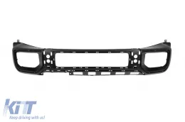 Kit de pare-chocs avant en chrome type W465 adapté pour Mercedes G-Class W464 après 2018 avec PDC, grille, entourages de phares, élargisseurs d'aile-image-6164047
