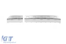 Kit de pare-chocs avant en chrome type W465 adapté pour Mercedes G-Class W464 après 2018 avec PDC, grille, entourages de phares, élargisseurs d'aile-image-6164052