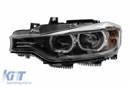 Kit de phares au xénon adapté pour BMW Série 3 F30 berline, F31 touring 2013-2015 pour modèles avec phares halogènes d'origine-image-6149664