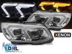 Kit de phares au xénon adapté pour BMW Série 3 E92 coupé, E93 cabriolet 2010-2013 avec base chromée, pour le modèle avec feux de jour d'origine, sans AFS, gauche et droit-image-6152688