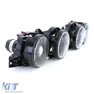 Kit de phares fumé noir adapté pour BMW Série 3 E30 87-93-image-6195815