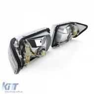 Kit de phares sans LWR 6 broches avec indicateurs blancs adapté pour Mercedes SL R107 SLC C107-image-6191257