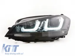 Kit de phares tuning adapté pour VW GOLF 7 après 11.2012, gauche et droit-image-6238698