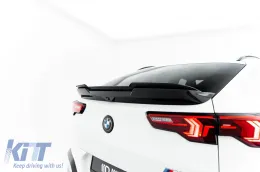 Kit de spoiler Maxton Design adecuado para faldones laterales, parachoques delantero, parachoques trasero y maletero para BMW X2 U10 con paquete M después de 2023 en lacado negro-image-6236294