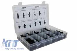 image-2-Kit de sujetadores de plástico Auto Clips 350 piezas