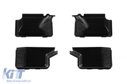 Kit de tuning de estilo de diseño 63 A con parrilla GT cromada/negra y faldones laterales adecuados para Mercedes E-Class W213 2016-2019 con tiras negras-image-6139763