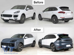 image-16-Kit für PORSCHE Cayenne Facelift 2014-2017 GTS Look Seitenschweller Radkästen