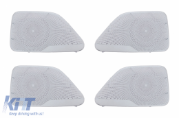 Kit grílies exaerismoú AC 64 chrómata LED Rotary Touíter Exófyllo icheío gia Mercedes S-Class W222-image-6105203