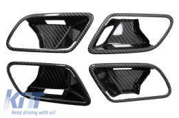 Kit Innere Tastenabdeckung für Mercedes A W177 V177 18+ Armlehnenbox Carbon-image-6063763