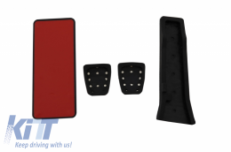 Kit of Pedal Footrest suitable for Hyundai Sonata (2011-2014) Hyundai IX35 (2010-2015) Hyundai Santa Fe (2006-2012) Manual Gearbox-image-6029854