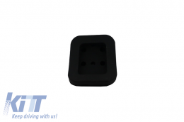 Kit of Pedal Footrest suitable for Mercedes C-class W204 (2007-2014) Mercedes E-class W211 (2002-2009) Mercedes GLK (2008-2015) Manual-image-6009319
