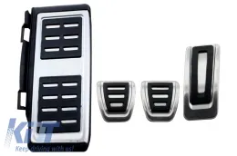 image-9-Kit of Pedal Footrest suitable for VW Golf 7 (2012-2016) Passat B8 (2015-2018) Tiguan Audi A1 8x A3 8V TT 8S (2014-2017) Q2 (2016-2017) Seat Leon 5F Octavia 5E Manual
