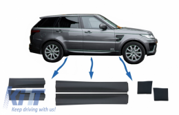 Kit-Paket Untere Türleisten für Sport L494 13+ Untere Türleiste der hinteren Tür-image-6065636