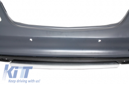 Kit para Mercedes W222 13-06.17 S65 Look con Escape Silenciador Consejos Negro-image-6054627