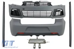 image-33-Kit para VW Golf 6 MK6 2008-2013 R20 Look Faldones laterales Y Cansada Catback