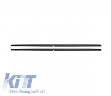 Kit para VW Golf 7 VII 13-17 Parachoque Reja Difusor Faldones Laterales Amarillo-image-6048281