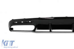 Kit per Mercedes S Coupe C217 Sport Line 2015-2021 S65 Look Griglia Diffusore Punte-image-6092001