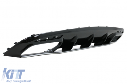 Kit per Mercedes S Coupe C217 Sport Line 2015-2021 S65 Look Griglia Diffusore Punte-image-6092002
