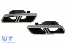 Kit per Mercedes S Coupe C217 Sport Line 2015-2021 S65 Look Griglia Diffusore Punte-image-6092006