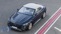 Kit per Mercedes S Coupe C217 Sport Line 2015-2021 S65 Look Griglia Diffusore Punte-image-6092011