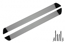 Kit Piastre Sotto Paraurti Pedane laterali Per Nissan QASHQAI J10 2007-2010-image-6031051