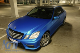 Kit pour Mercedes E W212 2009-2013 E63 Look Bouts Silencieux d'échappement PDC-image-5988199