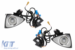 Kit Rejillas Ventilación AC 64 Colores LED Rotativo Tweeters Cubierta altavoz para Mercedes Clase S W222-image-6105207