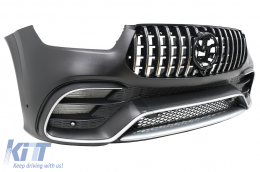 Kit sómatos gia Mercedes GLE SUV Coupe C167 Sport Line 2019-06.2023 GLE 63S Design Mávro-image-6110220