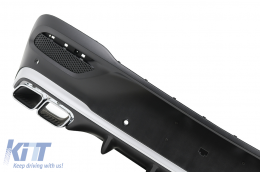 Kit sómatos gia Mercedes GLE SUV Coupe C167 Sport Line 2019-06.2023 GLE 63S Design Mávro-image-6110225