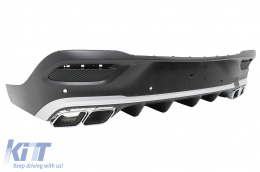 Kit sómatos gia Mercedes GLE SUV Coupe C167 Sport Line 2019-06.2023 GLE 63S Design Mávro-image-6110227