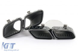 Kit sómatos gia  Mercedes GLE SUV Coupe C167 Sport Line 2019-06.2023 GLE 63S Design Mávro-image-6110207