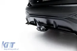 Kit Spoiler Maxton Design S-Line Tipo 2 adatto per minigonne, paraurti anteriore, paraurti posteriore e tetto dell'Audi A6 S-Line Avant C9 dopo il 2025, verniciato in nero-image-6235686