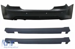 image-8-Kit Stoßstange für BMW 5er E60 03-07 Luftverteiler M-Technik Design Seitenschwellern